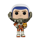 Buzz Lightyear XL-15 vinyl figure in space suit holding Sox plush
