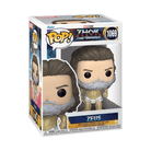 Funko Pop! Zeus #1069 collectible figure in box, gold trident.