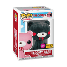Flocked vinyl bear figure in display box, Hot Topic exclusive