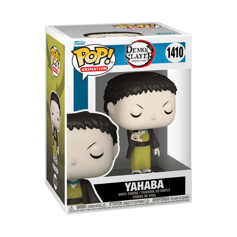 Funko Pop! Yahaba #1410 boxed vinyl figure with Demon Slayer character