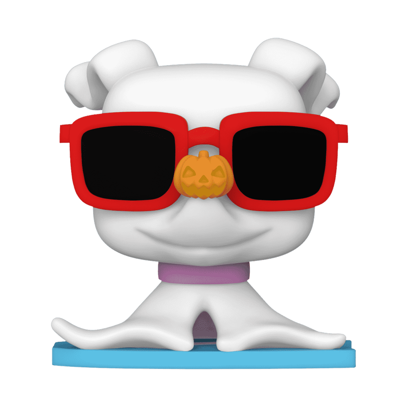 Funko Pop Zero figure wearing red square sunglasses