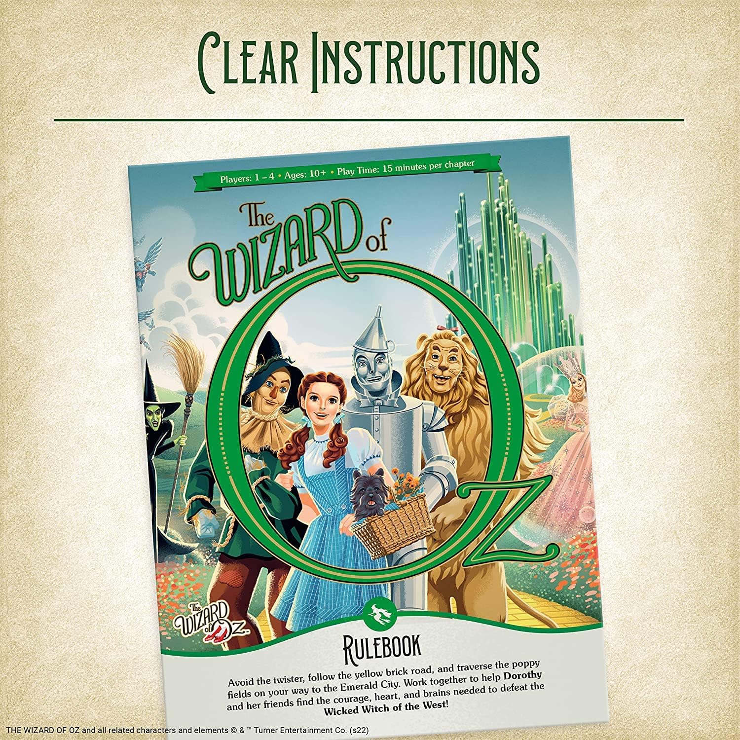 The Wizard of discount Oz Adventure Book Game Brand New Sealed!