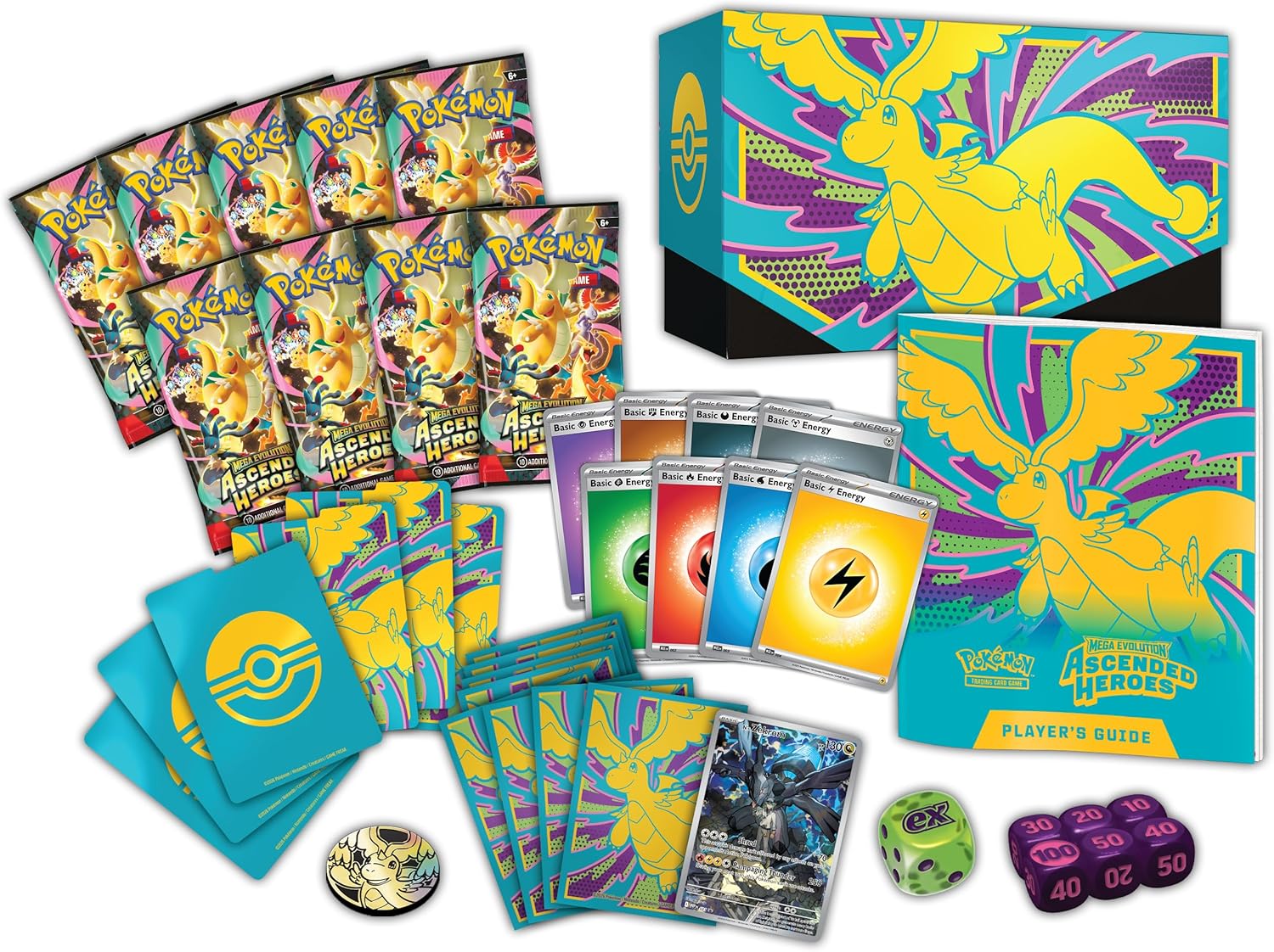 Pokémon Bundle: Lego 72153 Set and TCG: Mega Evolution - Ascended