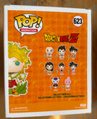 Funko Pop! Animation box back with Dragon Ball Z figure lineup and badges