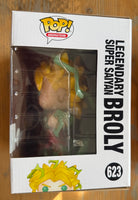 Funko Pop! vinyl figure in box with Legendary Super Saiyan Broly text on side