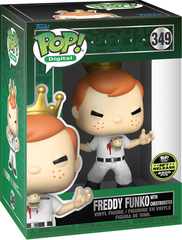 Alien Freddy Funko with Chestburster