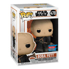 Funko Pop Star Wars Boba Fett boxed vinyl figure, tan head, dark robes