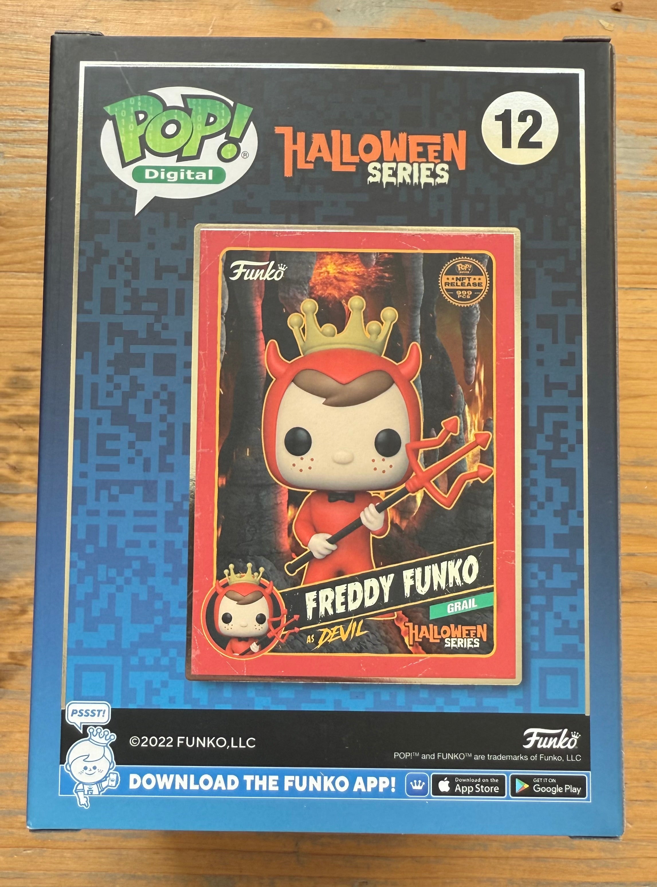 Funko Pop! Digital: Halloween - Freddy Funko as Devil (Grail LE