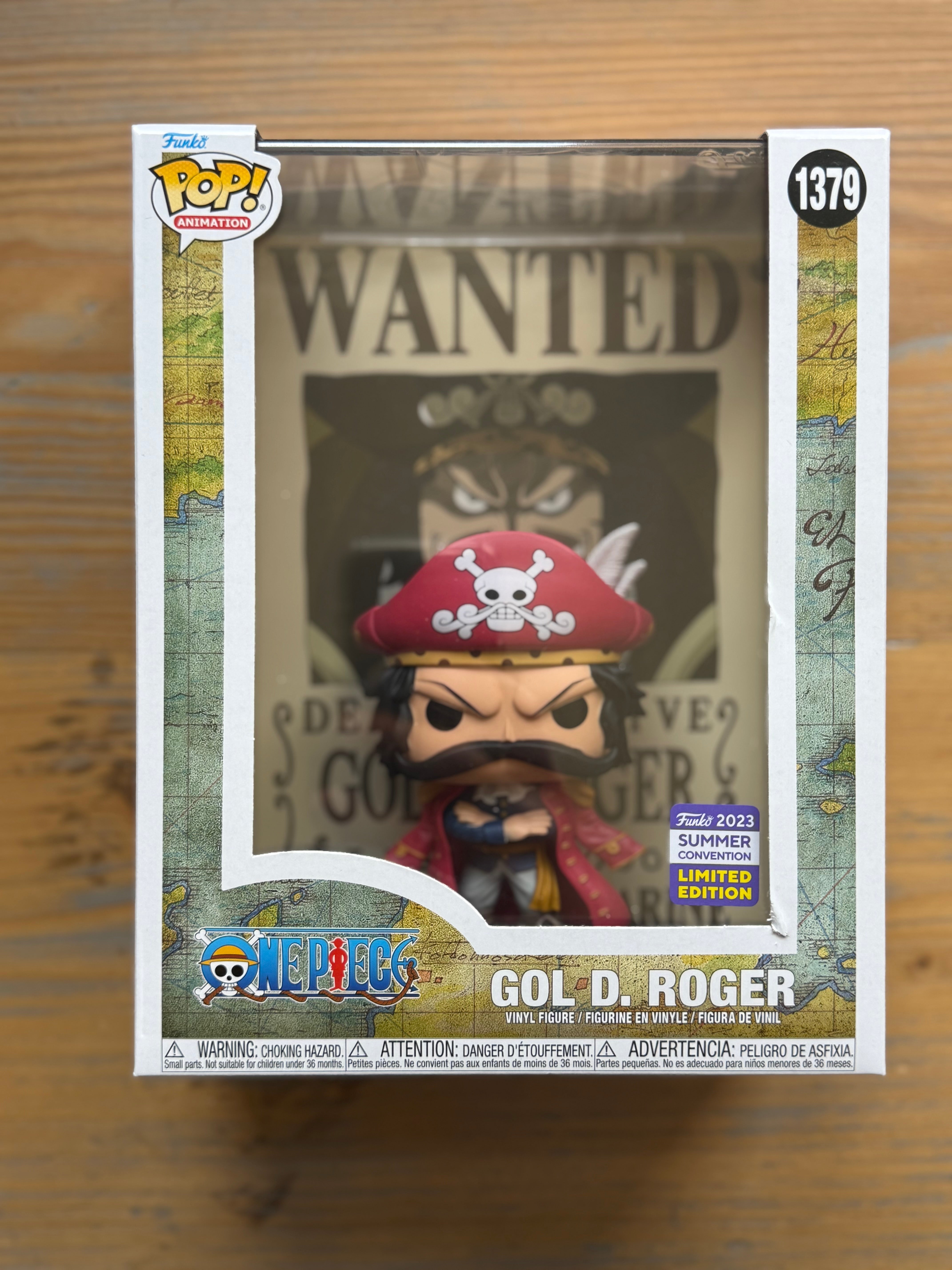 Funko Pop! Animation: One Piece - Gol D. Roger Wanted Poster