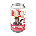 Marty McFly with Guitar Soda can