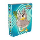 Pokémon TCG mini portfolio binder with Farfetch'd artwork