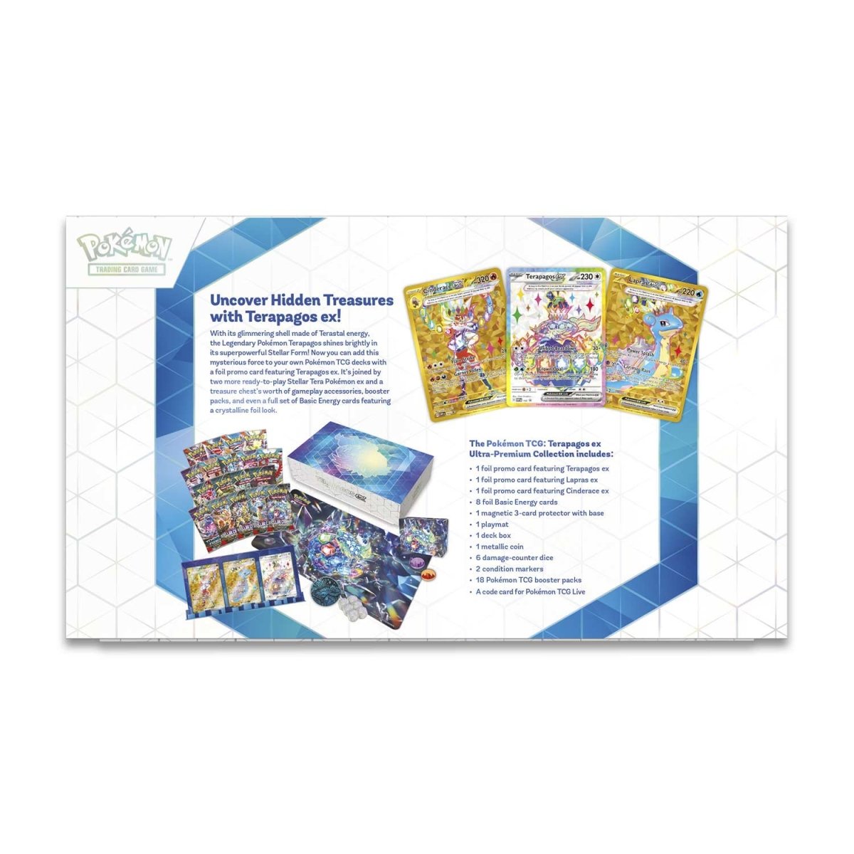 Pokémon TCG: Terapagos ex Ultra-Premium Collection – Grey Wizard