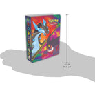 Pokémon TCG mini portfolio binder with colorful character artwork, 4.1 in tall