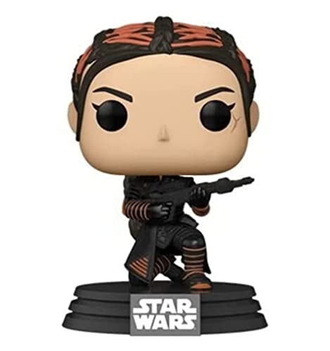 Funko POP! Star Wars vinyl figure of Fennec Shand holding blaster