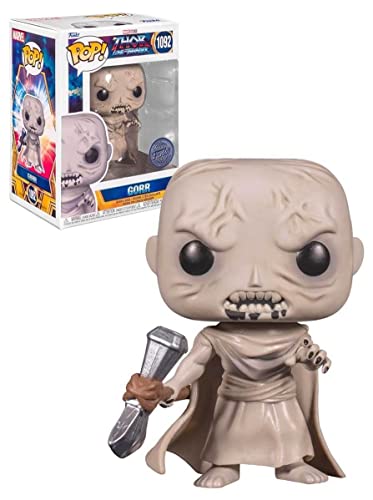 Gorr Funko POP! vinyl figure with oversized head, dark eyes, holding a hammer