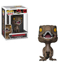 Velociraptor vinyl figure in retail box, snarling open mouth