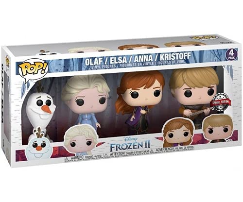 POP - Disney - Frozen II - Frozen 2 4 Pack – Grey Wizard Toys