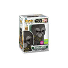 Boxed flocked vinyl figure of Krrsantan, dark gray fur, gold outfit, limited edition