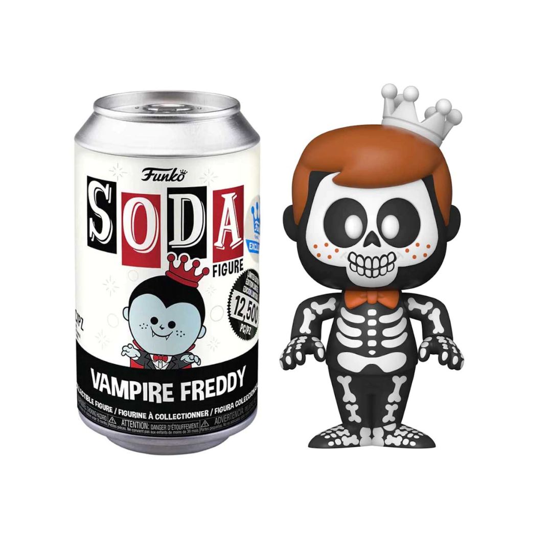 Vampire & Skeleton Freddy Funko Soda Chase & newest Common Set