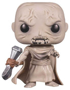 Gorr Funko POP! vinyl figure close-up with skull grin and hammer accessory