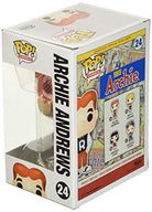 Collectible vinyl figure box side with Archie Andrews artwork and Pop! badge 24