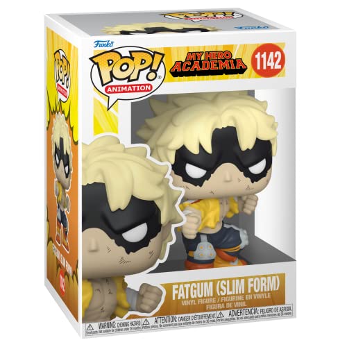 My Hero Academia Fat Gum POP! vinyl figure box with character portrait and number 1142