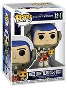 Buzz Lightyear vinyl figure in box, blue helmet and orange space suit