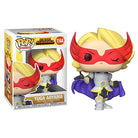Yuga Aoyama Funko Pop! figure with box, red horned hair and purple coat with gold rings