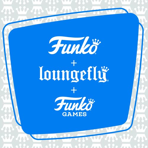 Blue Funko Loungefly Funko Games logo box design
