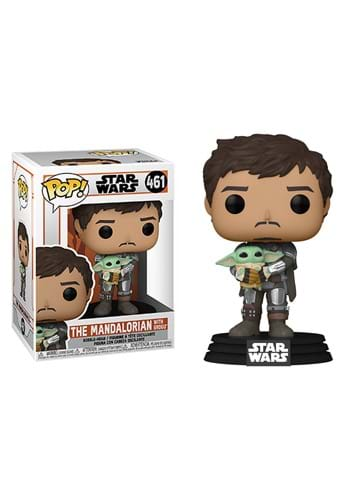 Funko Pop Star Wars Mandalorian With Child #461