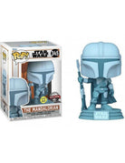 Funko Pop Star Wars Mandalorian Hologram Glow in the Dark Special Edition #345